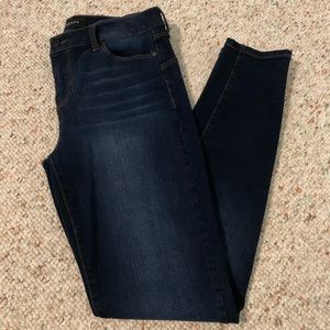 Liverpool The Ankle Skinny Jeans Dark Wash 4/27